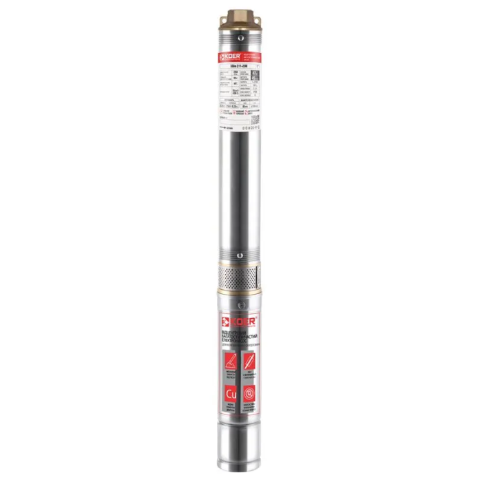 Центробіжний насос Koer 2.5SDM 1.5/24+20M 1" з пультом (KP3162)