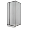 Душова кабіна з низьким піддоном Mixxus Style SCT01-90x90x200-TR Graphite прозоре скло 6мм (MI8432)