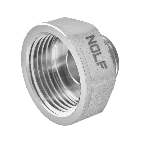 Перехідник Nolf NFC.A0406-N-1/2"Fx3/8"M нікельований (NF3088)