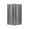 Душова кабіна без піддону Mixxus PLAIN SC01-90x90x185-GR CHROME сіре тоноване скло 4мм (MI6900)
