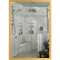 Дзеркало настінне Zerix FONTE MRZ09-70x85-Reverse GOLD прямокутне в золотій рамі (ZX5639)