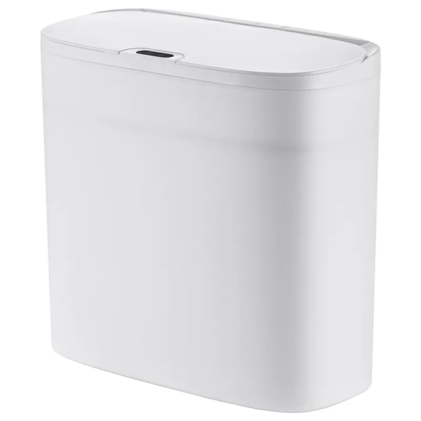 Відро для сміття сенсорне прямокутне Mixxus Wave-TC0414 White 14 л (колір білий) (MI8405)