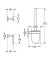 Набір аксесуарів 3 в 1 Grohe Essentials Cube New (40757001)