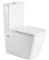 Чаша унітазу-компакту Mixxus Premium Quadro-0402-R Bowl 675х390х855 Rimless без сидіння (MI8340)