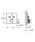 Термостат прихованого монтажу на 2 споживача Grohe Grohtherm SmartControl (29125000)