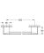 Поручень для ванни/тримач для рушника Grohe Selection Cube (40807000)
