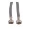 Гнучке підведення Zerix ZHN-02-F1/2"xM10-060 (нейлонове обплетення, гайки нерж) (пара) (ZX5158)