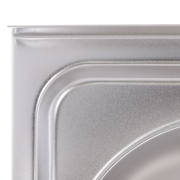 Мийка кухонна ZERIX Z8050D-08-180E DOUBLE (satin) (ZM0569)