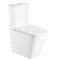 Чаша унітазу-компакту Mixxus Premium Quadro-0401-T1 Bowl 610х365х825 Tornado 1.0 без сидіння (MI8343)