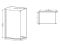 Душова перегородка Mixxus Premium FLAT SP01-120x200-TR Chrome Walk-In прозоре скло 8мм (MI6852)