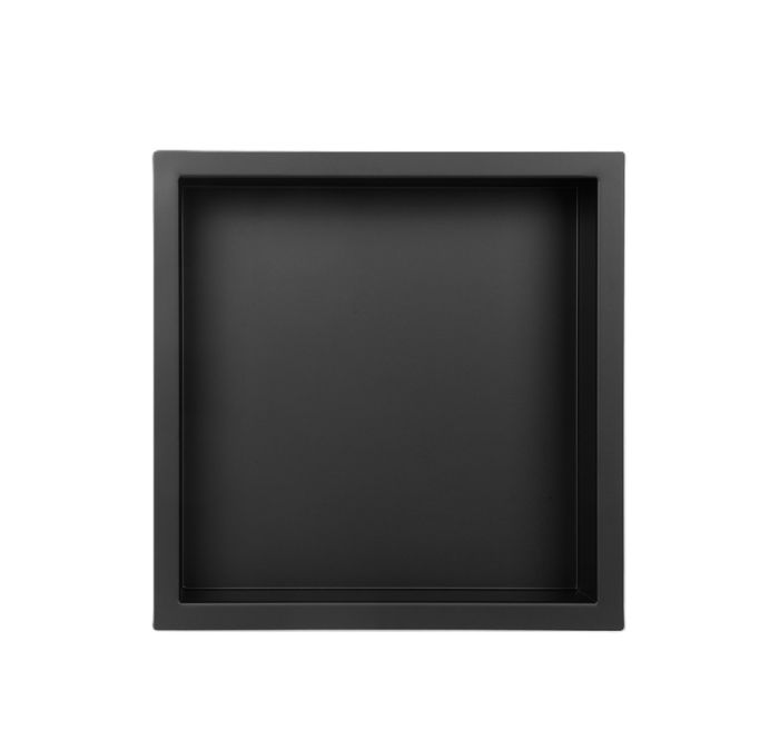 Полиця-ніша для ванної кімнати Mixxus Premium NICHE-0101 BLACK із нержавіючої сталі SUS304 (MI6678)