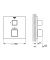 Термостат прихованого монтажу для 1 споживача Grohe Grohtherm Cube (24153000)