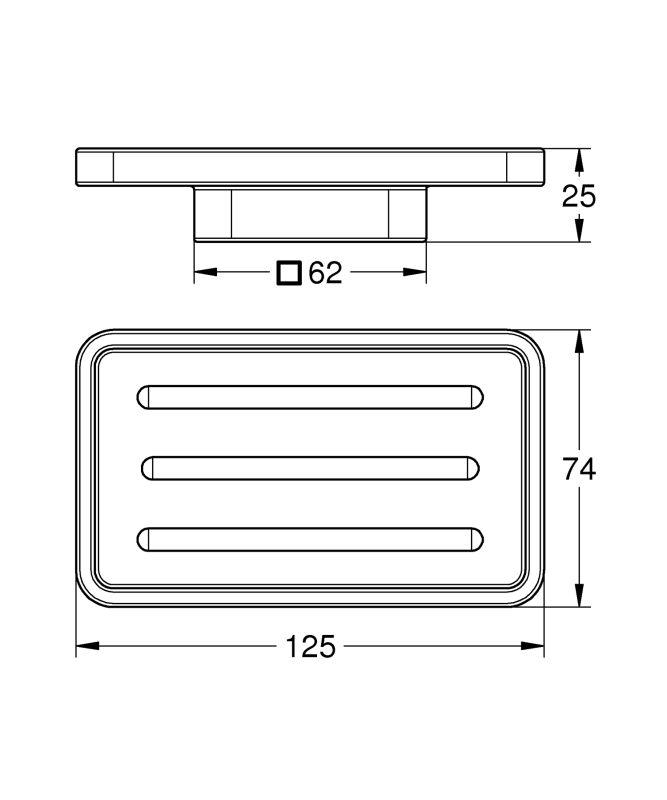 Мильниця Grohe Selection Cube (40806000)