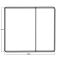 Дзеркальна шафка Mixxus Premium Olivary CM01-80x70x13 з LED Touch, димером, регулятором яскравості (MI8296)