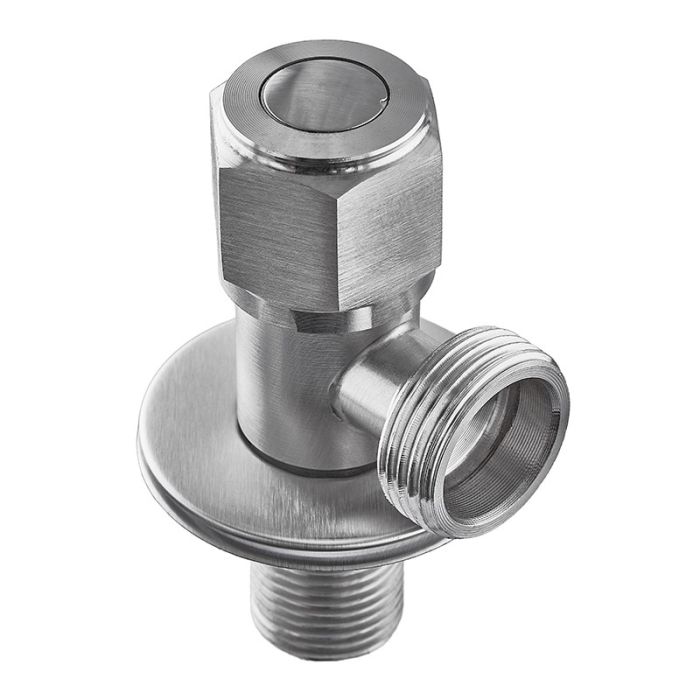 Кран для підключення сантехприладів Mixxus VAL-07-1/2x3/4 з нерж.ст.SUS304 (УПАКОВКА БЛІСТЕР) (MI6057)