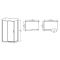 Душова кабіна без піддону Mixxus Premium DIVERSE SC03-120x80x195-TR Chrome прозоре скло 6мм (MI6867)