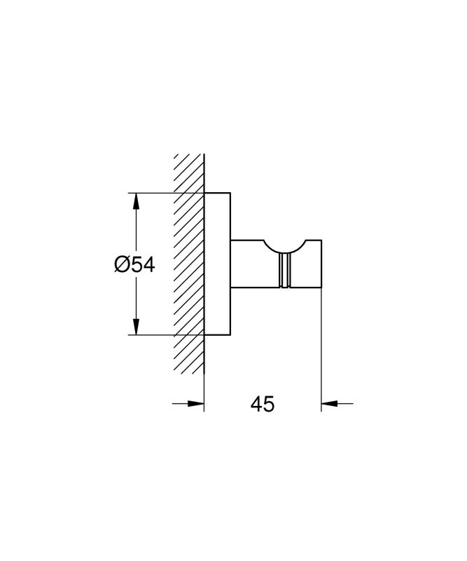 Гачок для халату Grohe Essentials New (40364001)