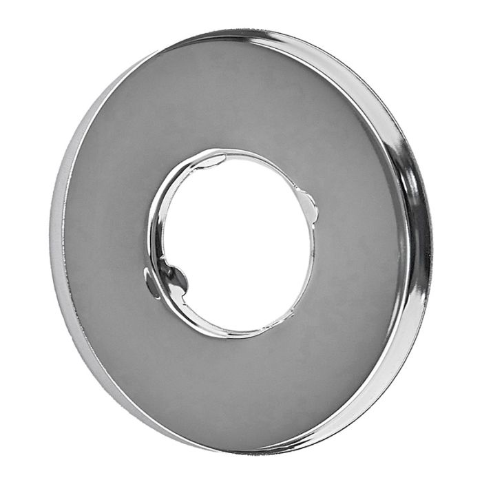 Чашка декоративна Zerix RST-01 Chrome (кругла) з нержавіючої сталі SUS304 (колір хром) (ZX5106)