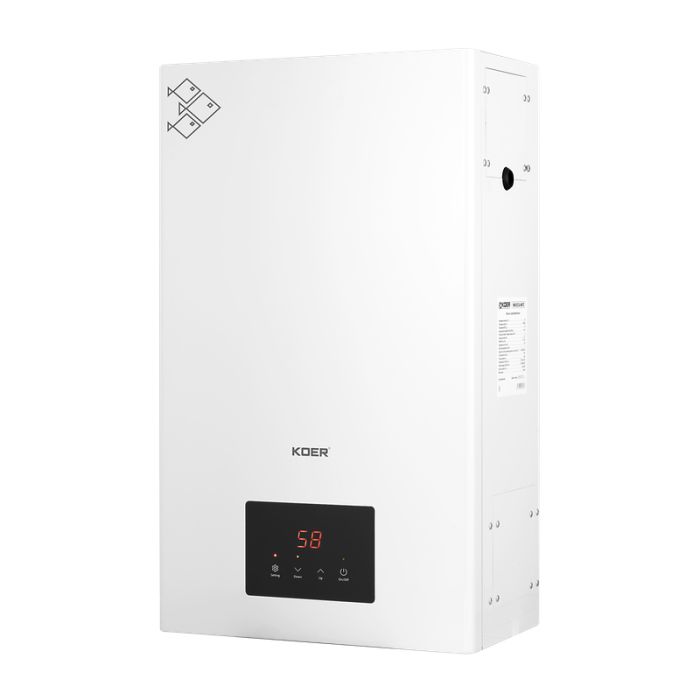 Котел електричний одноконтурний KOER KWH.E0110 WHITE 10 кВт колір білий (KR5560)