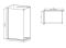 Душова перегородка Mixxus Premium FLAT SP01-100x200-TR Chrome Walk-In прозоре скло 8мм (MI6851)