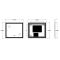 Дзеркало Zerix Mirra MR05-80x70-REVERSE з LED Touch, Anti-fog, димером, регулятором яскравості (ZX6057)