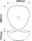 Раковина накладна Mixxus Premium WAVE-0103 MARBLE 380х380х170mm (MP6532)