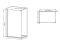 Душова перегородка Mixxus Premium FLAT SP01-140x200-TR Chrome Walk-In прозоре скло 8мм (MI6853)