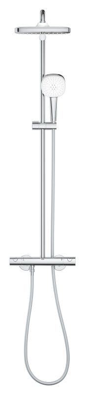 Душова система з термостатом для настінного монтажу Grohe Tempesta System 250 Cube (26689001)
