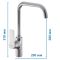 Змішувач для кухні Haiba NOVAK 017 (HB0957)