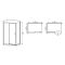 Душова кабіна без піддону Mixxus Premium DIVERSE SC03-100x80x195-TR Chrome прозоре скло 6мм (MI6865)