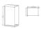 Душова перегородка Mixxus Premium FLAT SP02-140x200-TR Black Walk-In прозоре скло 8мм (MI6858)
