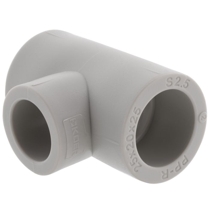 Трійник редукційний 25x20x25 PPR Koer K0041.PRO (KP0050)
