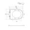 Сидіння-кришка для унітазу Mixxus Premium SEAT COVER ELLIPSE-2005 GRAY 445х360х37mm дюропласт (MP6685)