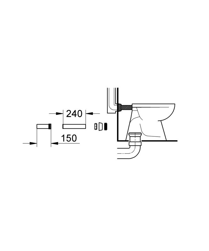 Впускний гарнітур Grohe (37102SH0)