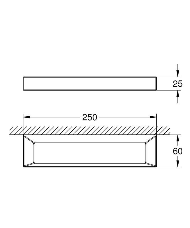Кільце для рушника Grohe Selection Cube (40766000)