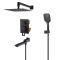Душова система вбудована KOER KB-66009-05 3 функції (Колір чорний) (KR6020)