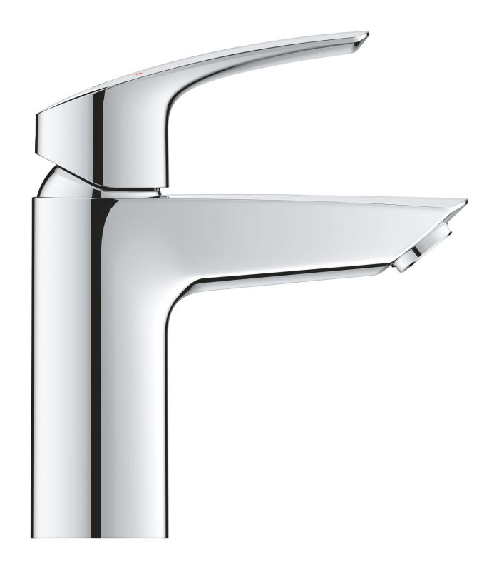 Одноважільний змішувач для раковини S-Size Grohe Eurosmart New з натискним донним клапаном (23922003)