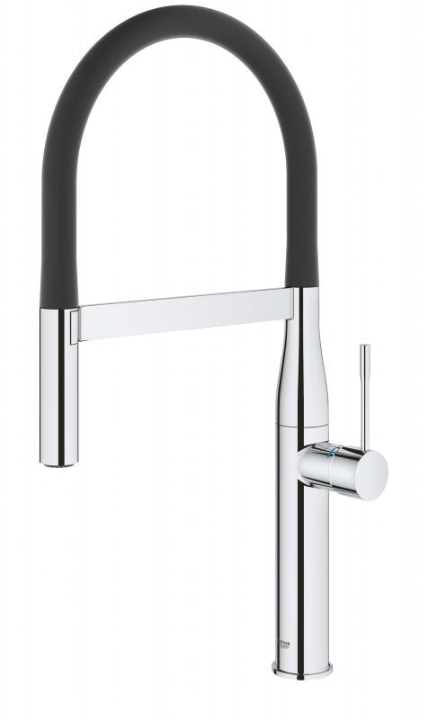 Змішувач для кухні з гнучким виливом Grohe Essence New (30294000)