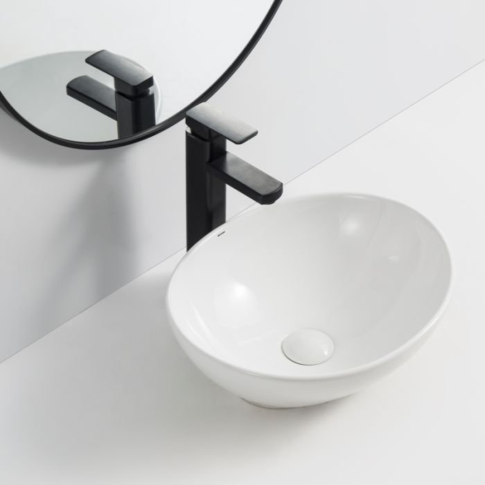 Раковина накладна Mixxus Premium ELLIPSE-0107 345х265х120mm (MP6525)