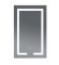 Дзеркало Mixxus HARD MR07-50x80 з Led Touch, Anti-fog, димером, регулятором яскравості (MX9992)
