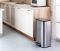 Відро для сміття з плавним закриттям прямокутне Mixxus Cubic-TC0112 SS Color 12л колір нержавійка (MI7089)