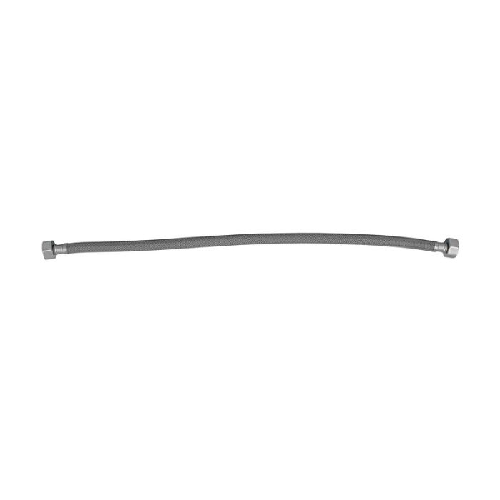 Гнучке підведення Zerix ZHN-02-F1/2"xM10-060 (нейлонове обплетення, гайки нерж) (пара) (ZX5158)