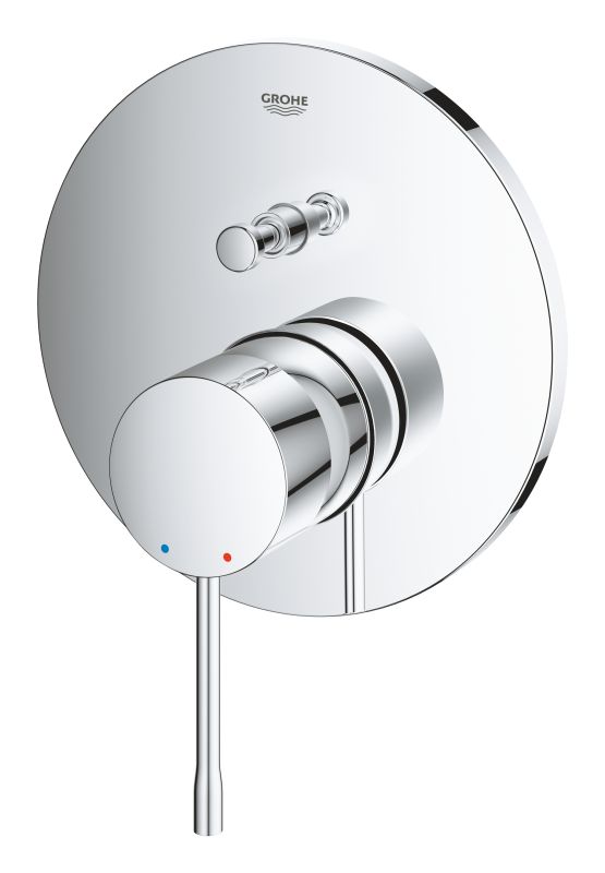 Змішувач прихованого монтажу на 2 споживача Grohe Essence New (24058001)