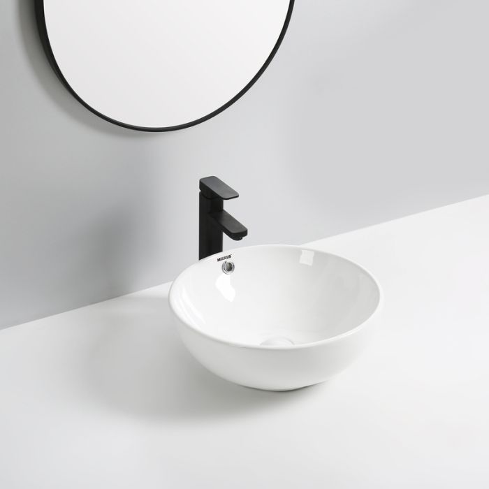 Раковина накладна Mixxus Premium ELLIPSE-0205 430х430х150mm з переливом (MP6530)