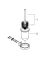 Туалетний йоржик у комплекті Grohe Essentials Cube New (40513001)