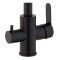 Змішувач для кухні Mixxus DAX-021-G Black  (нерж. сталь) з вих.для пит.води (MI6078)