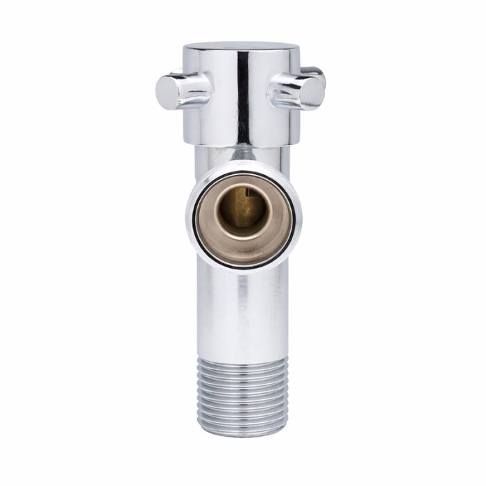 Кран кульовий для підключення сантехприладів Sanlux ST-301 - 1/2"x3/4" (SL2927)