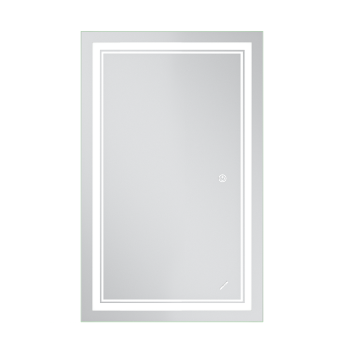Дзеркало Mixxus Premium QUADRO MR20-50x80-Reverse з Led Touch, Anti-fog, димером, регулятором яскравості (MP6620)