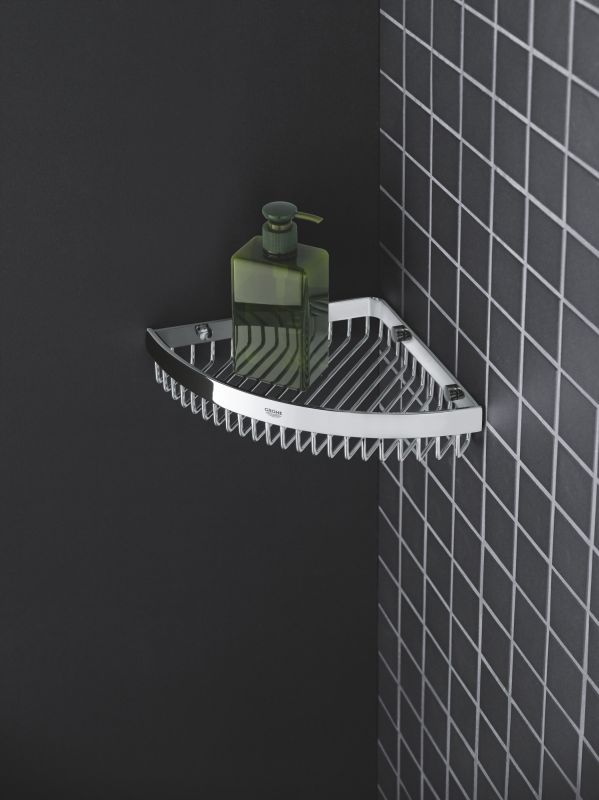 Велика кутова поличка-решітка Grohe Selection Cube (40809000)