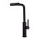 Змішувач для кухні з висувним виливом Mixxus Premium HAMMER 014 BLACK (MI6954)